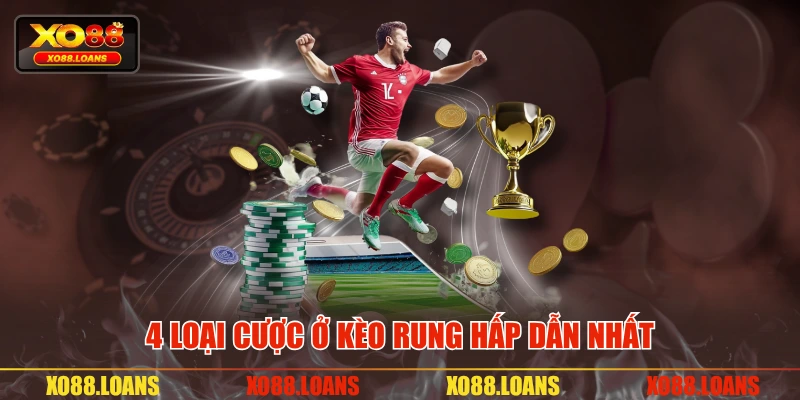 4 loại cược ở kèo rung hấp dẫn nhất